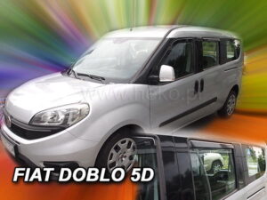 Owiewki FIAT Doblo 5d 2010-2022 / OPEL Combo D 5d 2011-2018 (owiewki tylne w zestawie)
