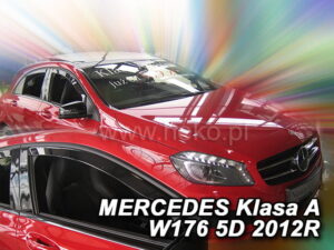 Owiewki MERCEDES A W176 5d 2012-2018 (tylko owiewki przednie)
