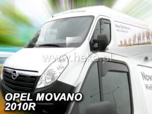 Owiewki RENAULT Master III 2010-2024 / OPEL Movano B 2010-2022 / NISSAN NV 400 2010-2024 (owiewki przednie krótkie) (tylko owiewki przednie)