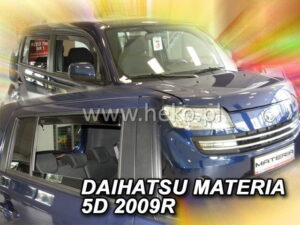 Owiewki DAIHATSU Materia 5d 2006-> (owiewki tylne w zestawie)