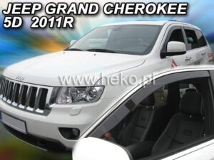 Owiewki JEEP Grand Cherokee (WK2) 5d 2010-2021 (tylko owiewki przednie)