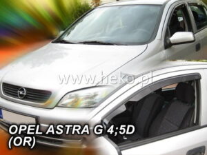 Owiewki OPEL Astra II G 4d 1998-2009 (klejone na ramkę) (tylko owiewki przednie)