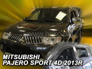 Owiewki MITSUBISHI Pajero Sport 5d 2013-2018 (owiewki tylne w zestawie)