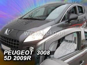 Owiewki PEUGEOT 3008 I 5d 2009-2017 / PEUGEOT 5008 I 5d 2009-2017 (tylko owiewki przednie)
