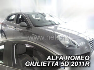 Owiewki ALFA ROMEO Giulietta 5d 2010-2020 (tylko owiewki przednie)