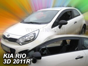 Owiewki KIA Rio III 3d 2012-2017 (tylko owiewki przednie)