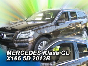 Owiewki MERCEDES GL X166 5d 2012-2015/GLS I X166 5d 2015-2019 (owiewki tylne w zestawie)