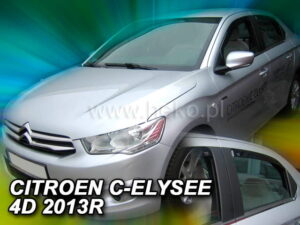Owiewki CITROEN C-elysee 4d 2013-> (owiewki tylne w zestawie)