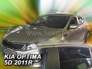 Owiewki KIA Optima III (TF) 4d 2010-2015 (owiewki tylne w zestawie)