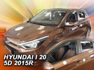 Owiewki HYUNDAI i20 II 5d 2015-2020 (owiewki tylne w zestawie)