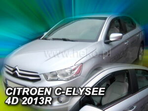 Owiewki CITROEN C-elysee 4d 2013-> (tylko owiewki przednie)