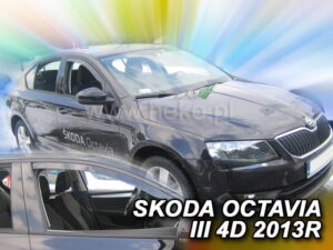 Owiewki SKODA Octavia III 5d LTB / kombi 2013-2020 (tylko owiewki przednie)