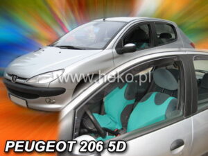 Owiewki PEUGEOT 206 /(+) 5d 1998-2012 (tylko owiewki przednie)