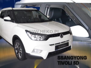 Owiewki SSANGYONG Tivoli / XLV 5d 2015 -2023/KGM Tivoli/Grand 5d 2023 -> (owiewki tylne w zestawie)