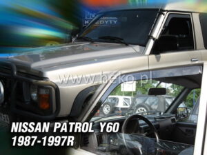 Owiewki NISSAN Patrol Y60 3/5d 1987-1997 (elektryczne lusterka) (tylko owiewki przednie)