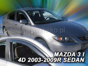 Owiewki MAZDA 3 I 4/5d 08.2003-2009 (tylko owiewki przednie)
