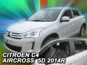 Owiewki CITROEN C4 Aircross 5d 2012-2017 / PEUGEOT 4008 5d 2012-2016 (owiewki tylne w zestawie)