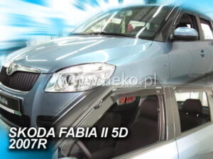 Owiewki SKODA Fabia II 5d 2007-2015 (tylko owiewki przednie)