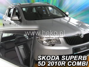 Owiewki SKODA Superb II 5d 2009-2015 kombi (owiewki tylne w zestawie)