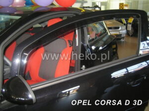 Owiewki OPEL Corsa D/E 3d 2006-2019 (tylko owiewki przednie)