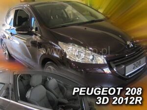 Owiewki PEUGEOT 208 I 3d 2012-2019 (tylko owiewki przednie)