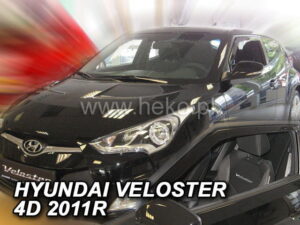 Owiewki HYUNDAI Veloster I 4d 2011-2018 (wersja europejska) (tylko owiewki przednie)