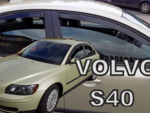 Owiewki VOLVO S40 4d 2004-2012 sedan (owiewki tylne w zestawie)