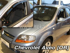 Owiewki CHEVROLET Aveo I T200 4/5d 2003-2007 hatchback/sedan (klejone) (tylko owiewki przednie)