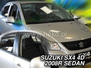 Owiewki SUZUKI SX4 4d 2008-> sedan (owiewki tylne w zestawie)