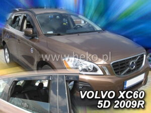 Owiewki VOLVO XC 60 5d 2008-2017 (owiewki tylne w zestawie)
