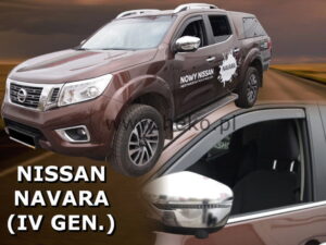 Owiewki NISSAN Navara IV 4d 2014-> (tylko owiewki przednie)