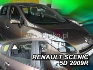 Owiewki RENAULT Scenic III / Grand Scenic II 5d 2009-2016 (owiewki tylne w zestawie)
