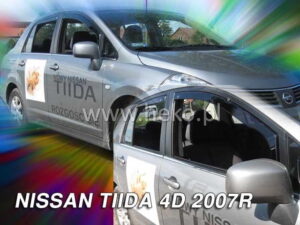 Owiewki NISSAN Tida 4d 2004-2012 (tylko owiewki przednie)