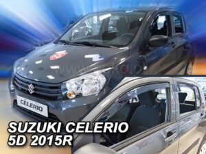 Owiewki SUZUKI Celerio 5d 2015-> (owiewki tylne w zestawie)