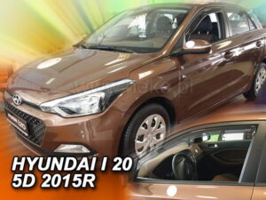 Owiewki HYUNDAI i20 II 5d 2015-2020 (tylko owiewki przednie)