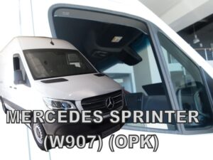 Owiewki MERCEDES Sprinter W907 2d 2018r-> (krótka) (tylko owiewki przednie)