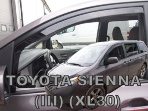 Owiewki TOYOTA Sienna III XL30 5d 2010-2020 (tylko owiewki przednie)
