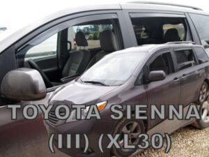 Owiewki TOYOTA Sienna III XL30 5d 2010-2020 (owiewki tylne w zestawie)
