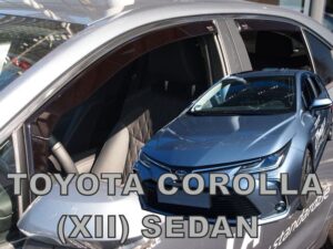 Owiewki TOYOTA Corolla XII 4d sedan 2018-> (owiewki tylne w zestawie)