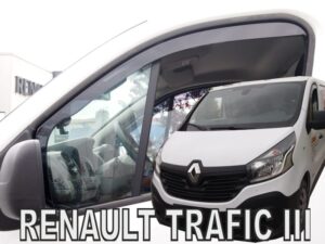 Owiewki RENAULT Trafic III 2014- 2021  do drugiego -> LIFT (długie) (tylko owiewki przednie)