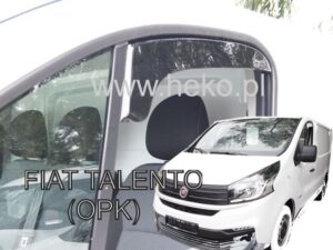 Owiewki FIAT Talento 2016-> (owiewki przednie krótkie) (tylko owiewki przednie)