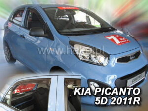 Owiewki KIA Picanto II 5d 2011-2017 (owiewki tylne w zestawie)