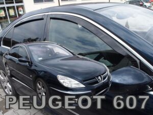 Owiewki PEUGEOT 607   4d  sed 1999-2010 (owiewki tylne w zestawie)