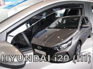 Owiewki  HYUNDAI i20 III 5d 2020-> / HYUNDAI i20 III N-Line 5d 2021-> / HYUNDAI i20 III N 5d 2021-2024 (tylko owiewki przednie)