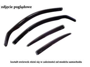 Owiewki NISSAN TITAN I 4d 2003-2015  (owiewki tylne w zestawie)