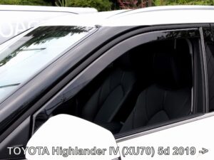 Owiewki TOYOTA Highlander IV (XU70) 5d 2019-> (tylko owiewki przednie)