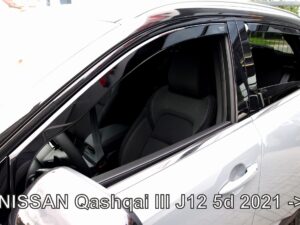Owiewki NISSAN Qashqai III J12 5d 2021-> (owiewki tylne w zestawie)