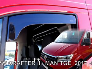 Owiewki VW Crafter II / MAN TGE 2017-> (owiewki przednie krótkie) (tylko owiewki przednie)
