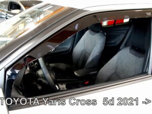 Owiewki TOYOTA Yaris Cross (XP210) 5d 2020->  (tylko owiewki przednie)