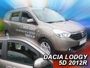 Owiewki DACIA Lodgy 5d 2012-2021 / Dacia Dokker 4d 2012-2021  (tylko owiewki przednie)